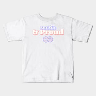 Autistic & Proud Kids T-Shirt